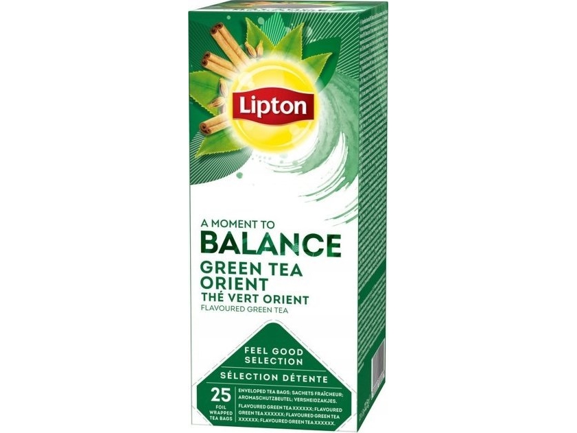 Lipton Grüner Tee Orientalisch A Moment To Balance 25 Beutel