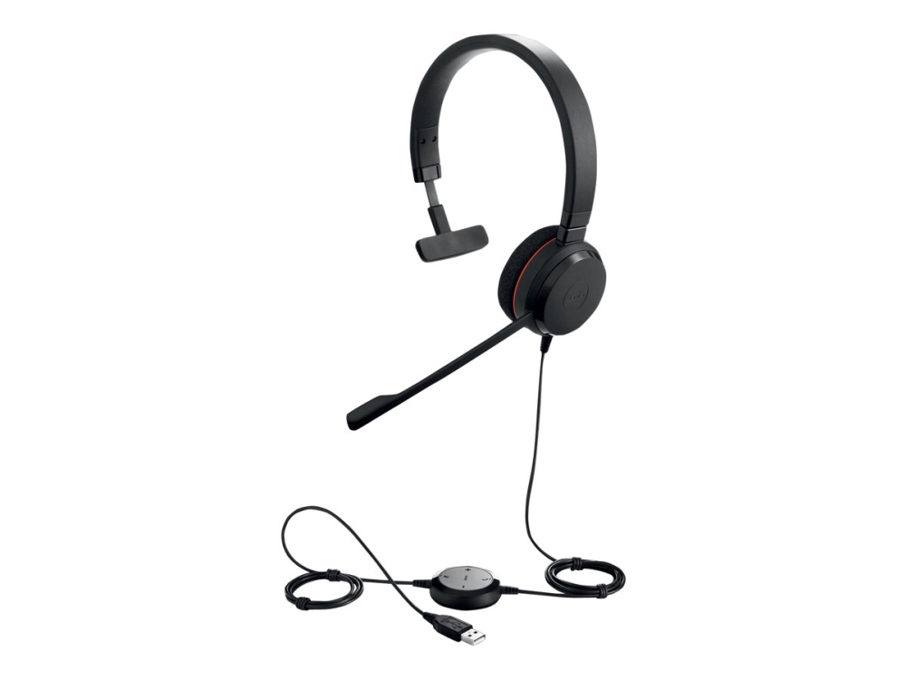 Jabra Evolve 30 Ii, Kabelgebunden, 20 - 20000 Hz, Büro/Callcenter, 62,9 G, Kopfhörer, Schwarz