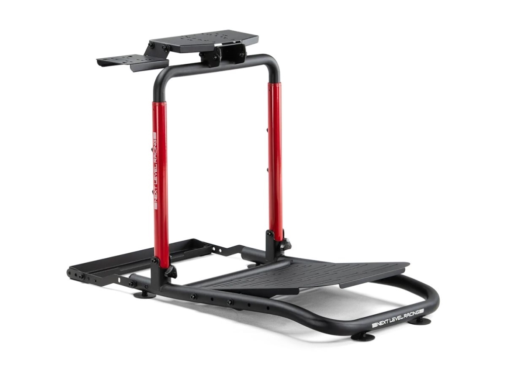 Next Level Racing Renngestell Racing Stands Wheel Stand Lite 2.0 Schwarz-Rot