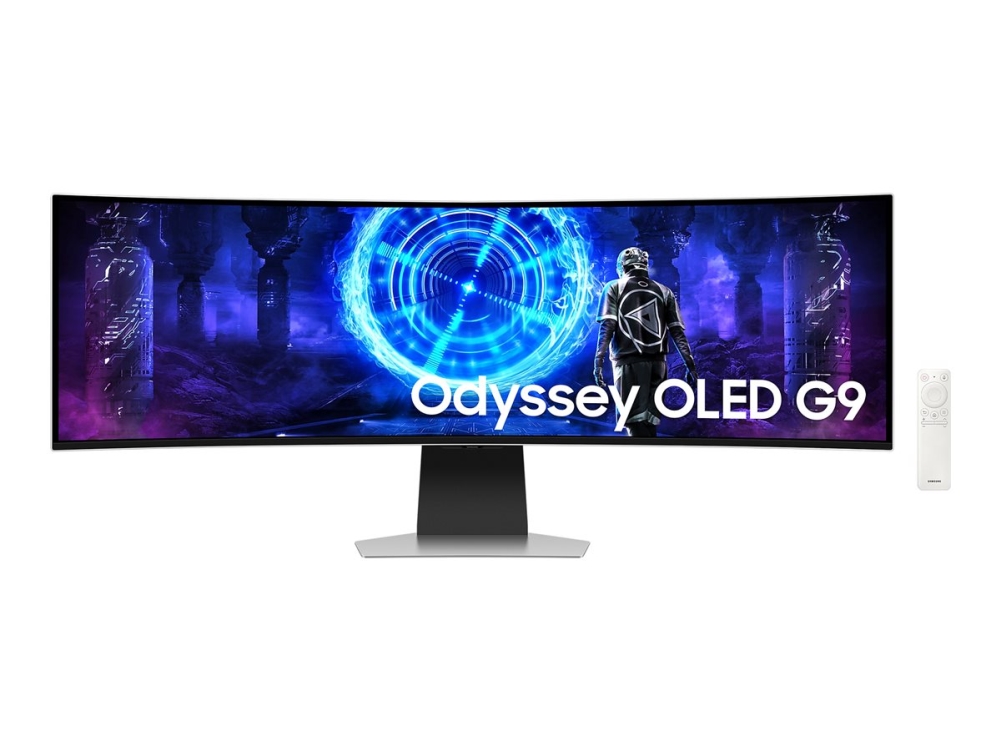 Samsung Odyssey Oled G9 S49dg950su - G95sd Series - Oled-Monitor - Smart - Gaming - Kurvet - 49" - 5120 X 1440 Dual Quad Hd @ 240 Hz - 250 Cd/M² - 10