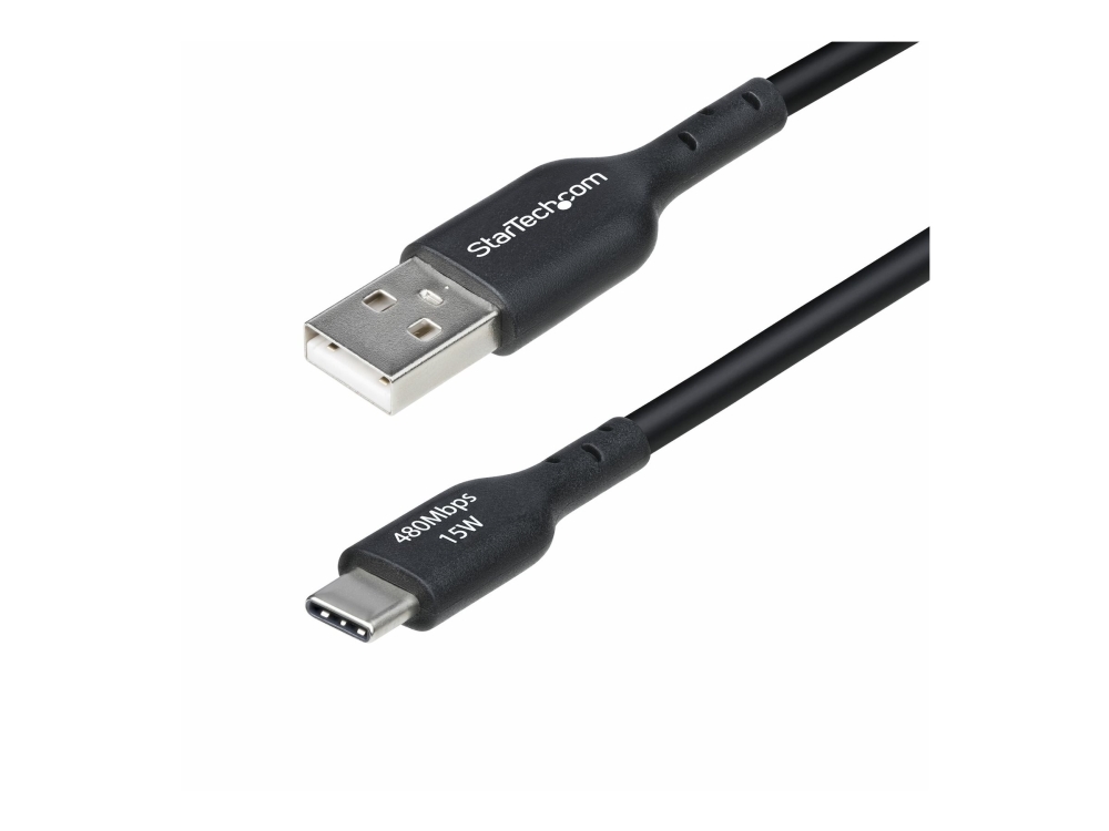 Startech 3M (9.8Ft) Usb-A To Usb-C Charging Cable, Charger Cord, M/M - Usb-Kabel - Usb (Han) Til Usb-C (Han) - Usb 2.0 - 3 A - 3 M - Halogenfri, Pass