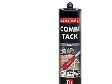Combi Tack 547, 290Ml - Sort, Neutralhærd. 1-Komponent Hybrid Fugemasse/Fugelim