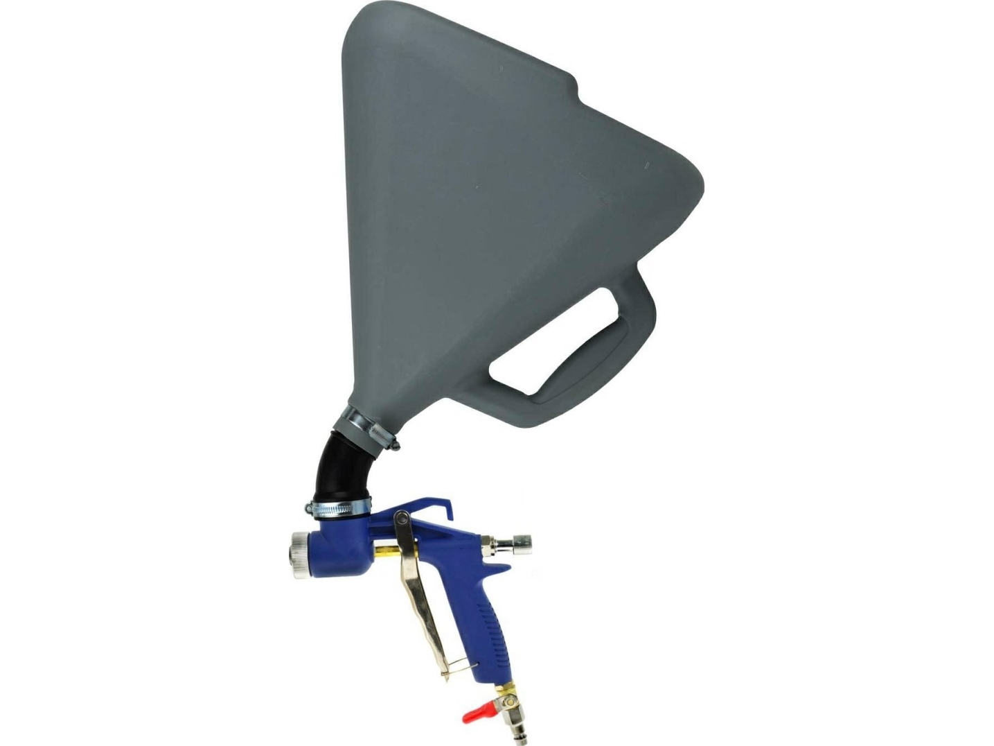 GEKO pudsepistol med gummislange og tilslutning