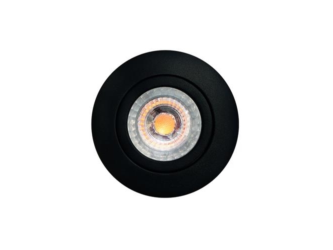 Luna Low Profile 2 0 Iso 5 9w 3000k 490lm Ra90 Ip44 Inomhus/utomhus Matt Svart