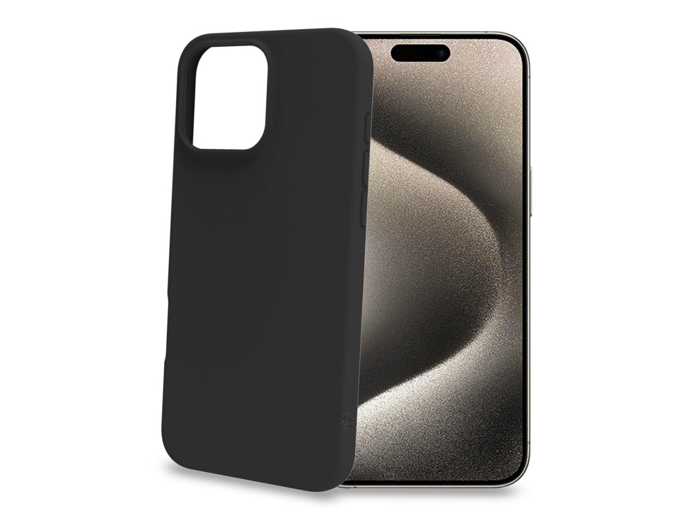 Celly Cromo1081bk, Cover, Apple, Iphone 16 Pro Max, 17,5 Cm (6.9"), Schwarz