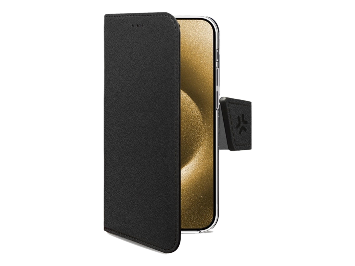 Celly Wally1080, Tegnebogsetui, Apple, Iphone 16 Plus, 17 Cm (6.7"), Sort