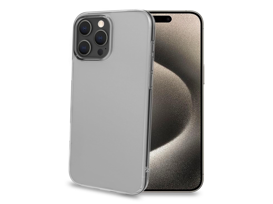 Celly Gelskin1081, Cover, Apple, Iphone 16 Pro Max, 17,5 Cm (6.9"), Transparent