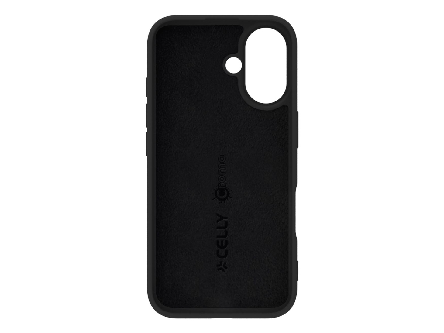 Celly Cromo1078bk, Cover, Apple, Iphone 16, 15,5 Cm (6.1"), Schwarz