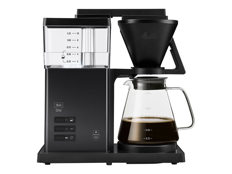 Kaffemaskine – 10-kopper, rustfrit stål, hurtig brygning