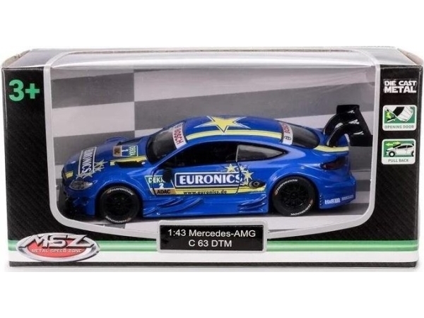 MSZ 1:43 Mercedes-AMG C 63 DTM/67351A/blå