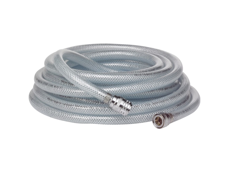 Slange, Nito, 10m el. 15 m, klar, til koldt vand - 10 meter - Forstøver, skum & spande - Koldtvandsslange - NODISCOUNT