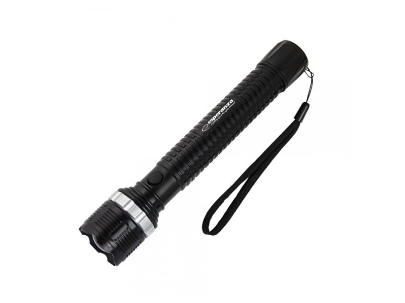 Esperanza Epione Xl Led Flashlight, Taschenlampe, Schwarz, Tasten, Led, 1 Lampen, 1 W