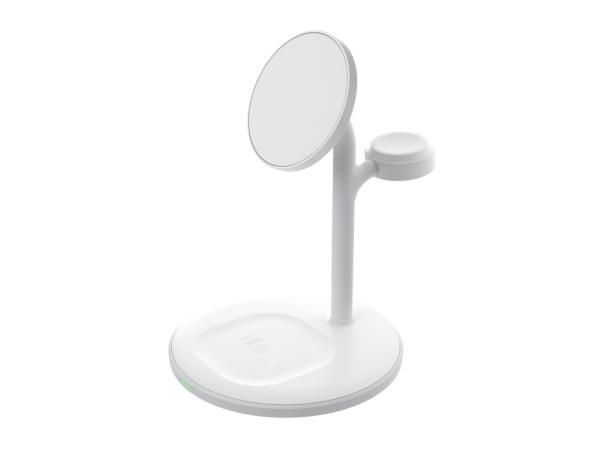 Green Cell Greencell Magscape Induktiver Ladeständer 3-In-1 Magsafe Für Iphone, Apple Watch, Airpods Und Andere Drahtlose Kopfhörer