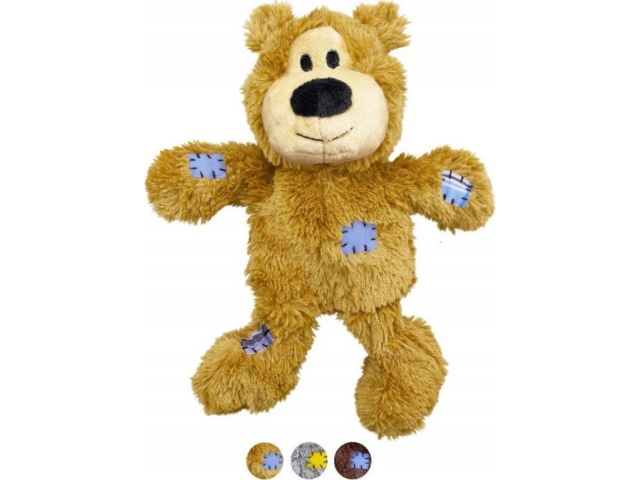 Kong Leksak Wild Knots Bear Mix Xs 13cm | Djurmärken - Tillbehör - Kong | GameStuff