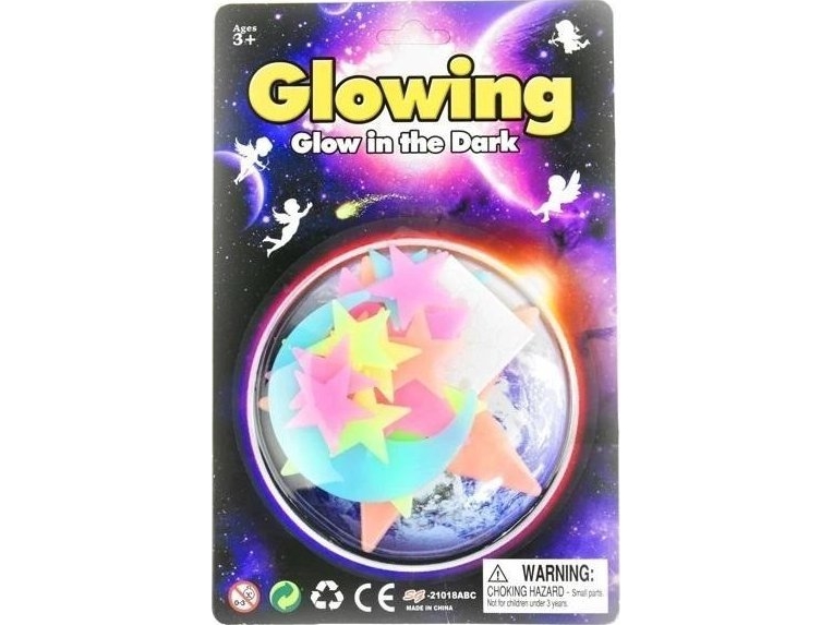 Portfolio Stjerner og måner, der lyser i mørket