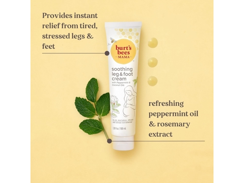 Burts Bees Mama Bee fot- och benkräm 100 ml | Hudvård - Fotvård - Övriga | GameStuff