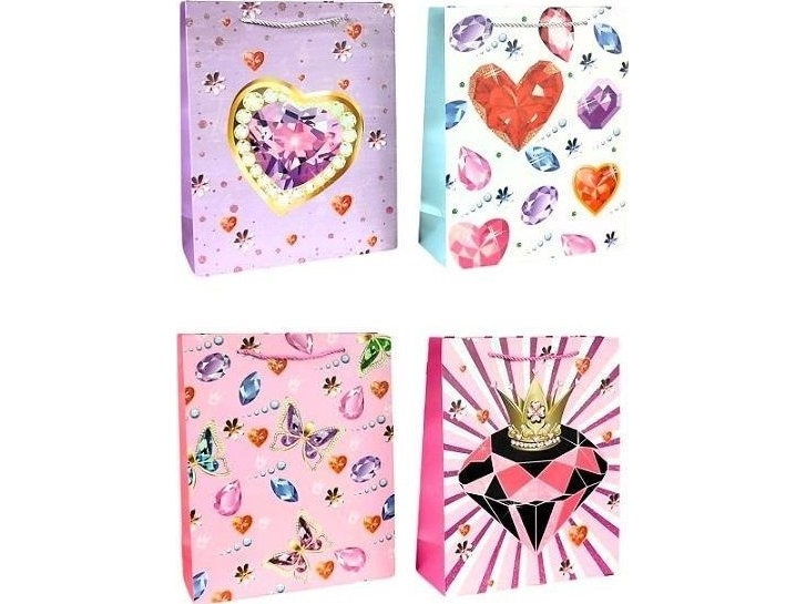 Handtaschen Geschenktasche L Mix