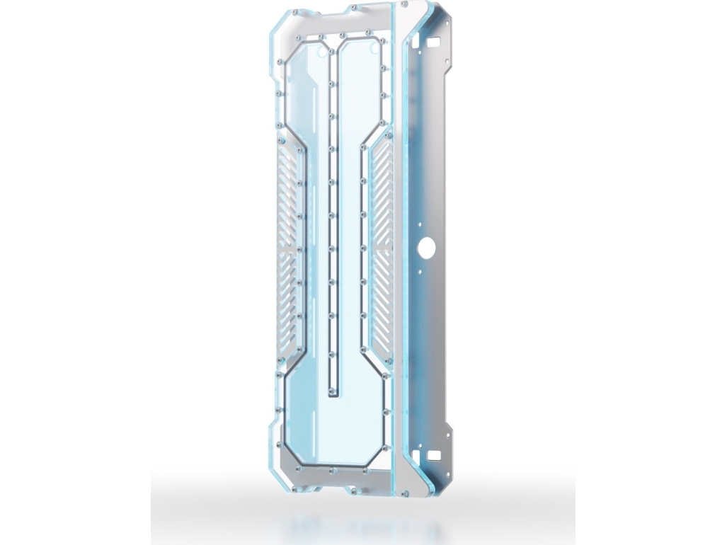 „Singularity Computers Spectre 3.0 Integra Elite Distroplate“ – Sidabrinė