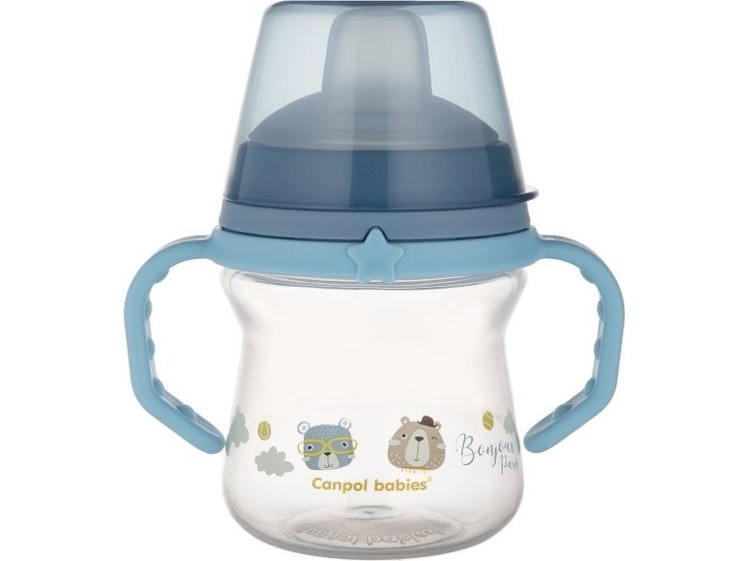 Canpol babyer FirstCup 150ml BONJOUR PARIS (56/612_blu)