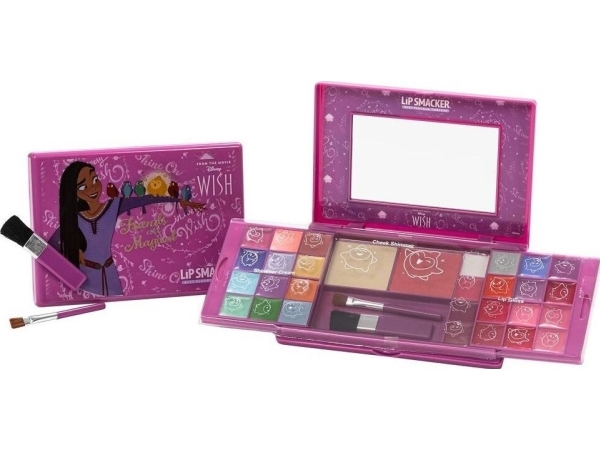 Lip Smacker Disney Wish Beauty Palette Makeup Cosmetics For Kids | Smink - Sminktillbehör - Smink för barn | GameStuff