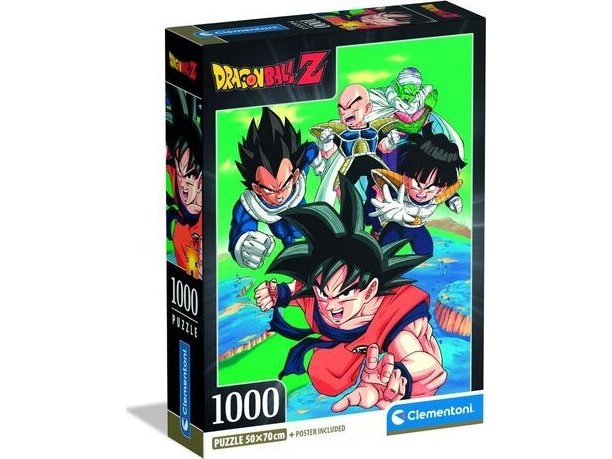Puslespil Dragon Ball Z - Compact Box, 1000 Brikker