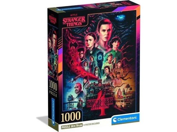 Clementoni Puzzle Kompakt Fremde Dinge 1000 Teile (39980)