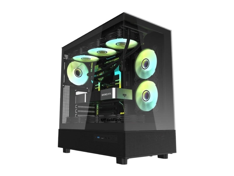 Darkflash Dpx90 Argb Gehäuse Schwarz