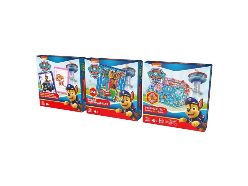 Paw Patrol 3 Pack Games Bundle