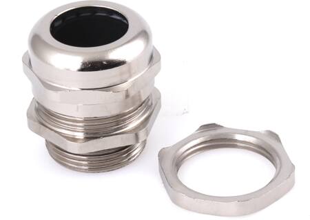 Kabelgenomföring EMC M25X1,5 Mässing med mutter, IP68, kabel Ø 13-18 mm | EL Artiklar - Andra EL - Monteringsutrustning | GameStuff