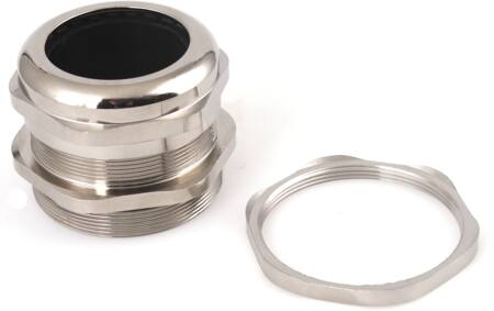 Kabelgenomföring EMC M63X1,5 Mässing med mutter, IP68, kabel Ø 37-44 mm | EL Artiklar - Andra EL - Monteringsutrustning | GameStuff