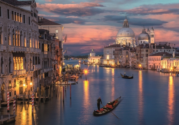 Clementoni Puslespil HQC The Magnificent Grand Canal, 2000 brikker