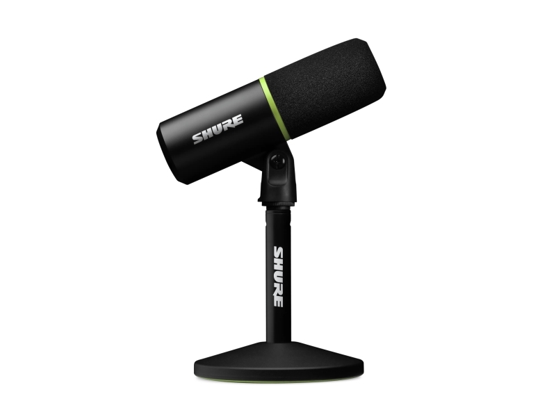 Shure Mv6 Microphone Black Table Microphone