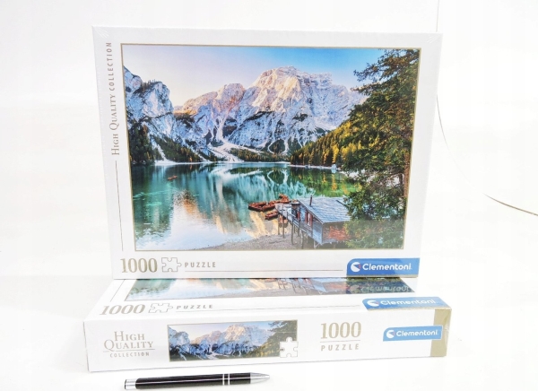 Clementoni Puzzle Hq Emerald Lake Braies 1000 Brikker (39887)