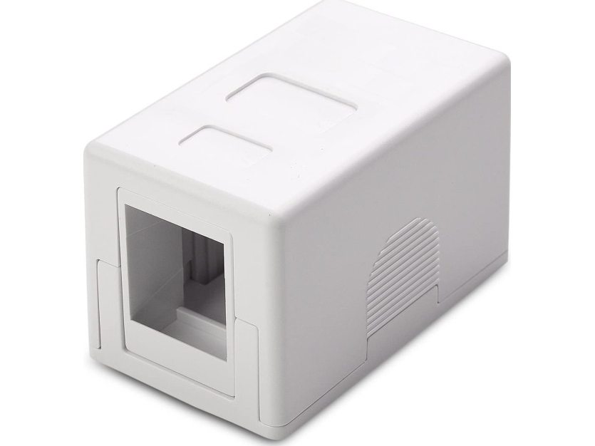 Techly 366327 Unterputzdose Für 1 Keystone-Modul Rj45 Oder Rj11/12