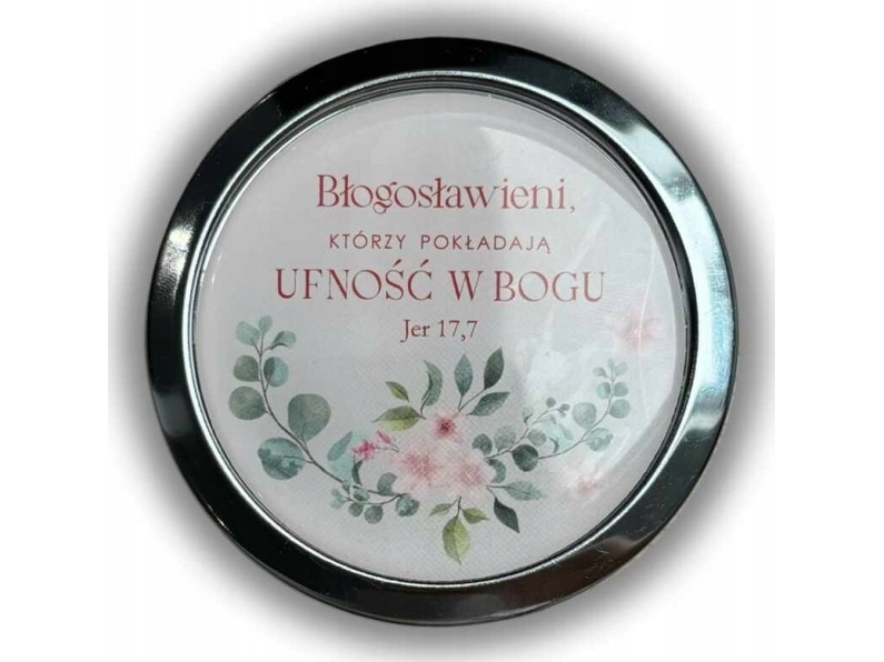 Runder Taschenspiegel - Blessed