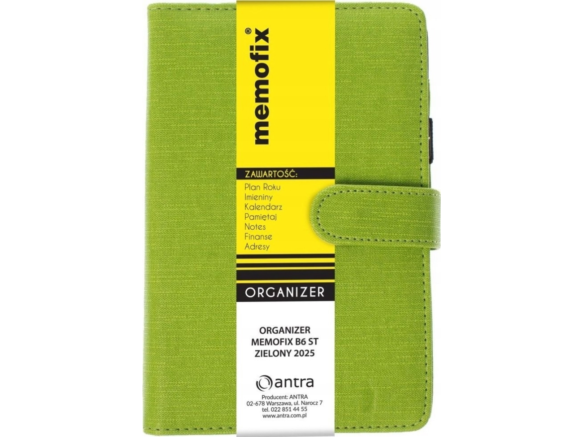 Memofix B6 St Organisator Grün
