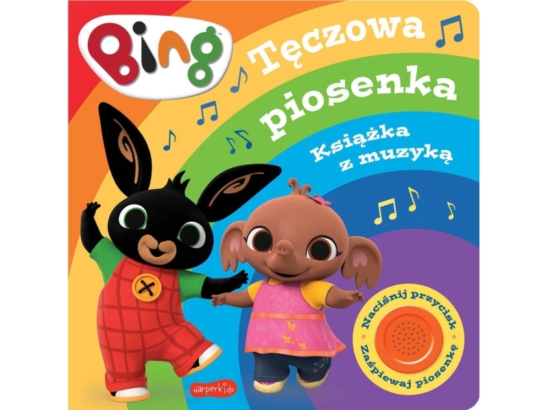 Bing. Regnbuesangen. En Bog Med Musik