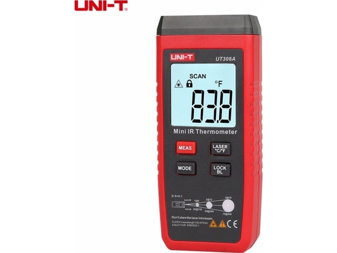 Uni-T Ir Termometras -20~400C, Unit
