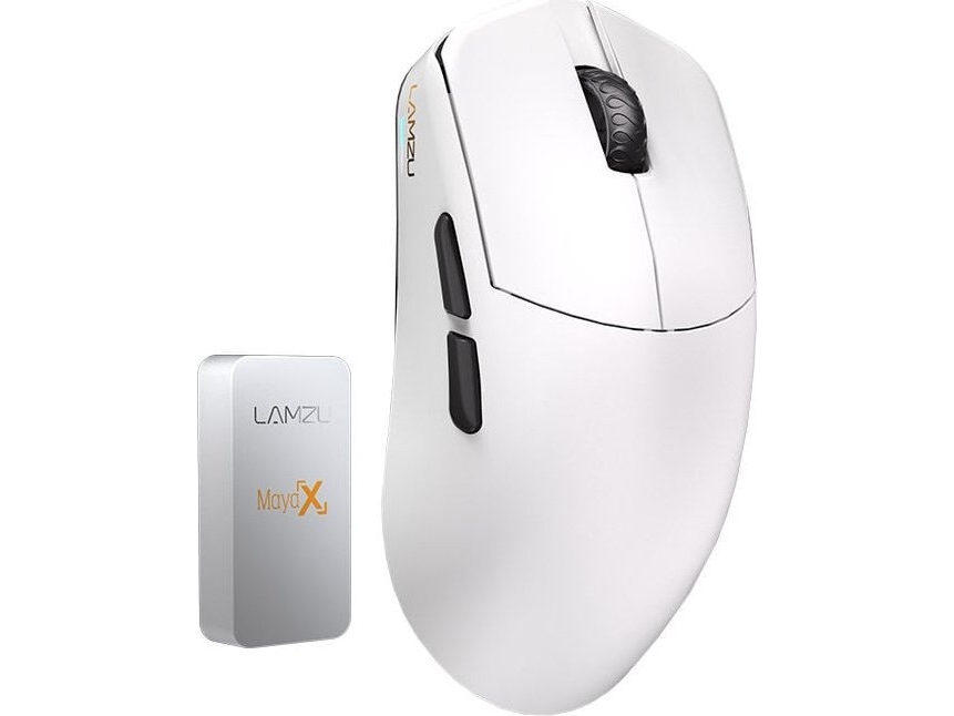 Lamzu Maya X Gaming Maus - Cloud White (6975637430091)