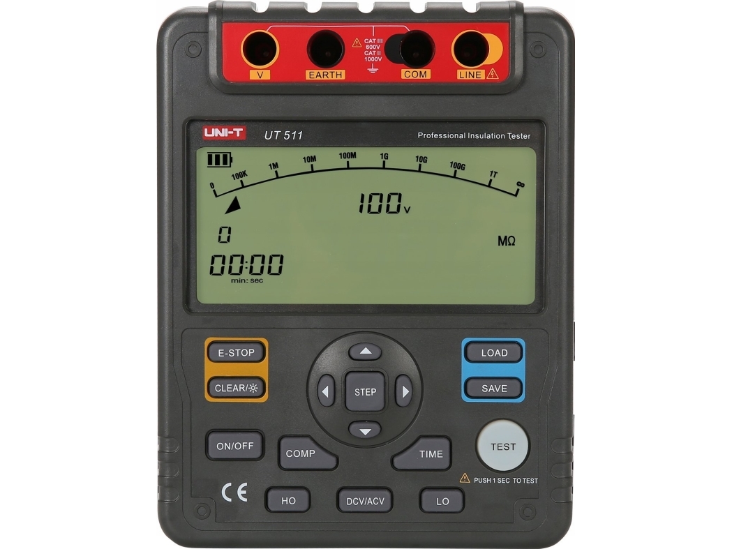 Izoliacijos varžos matuoklis Uni-t UT511
