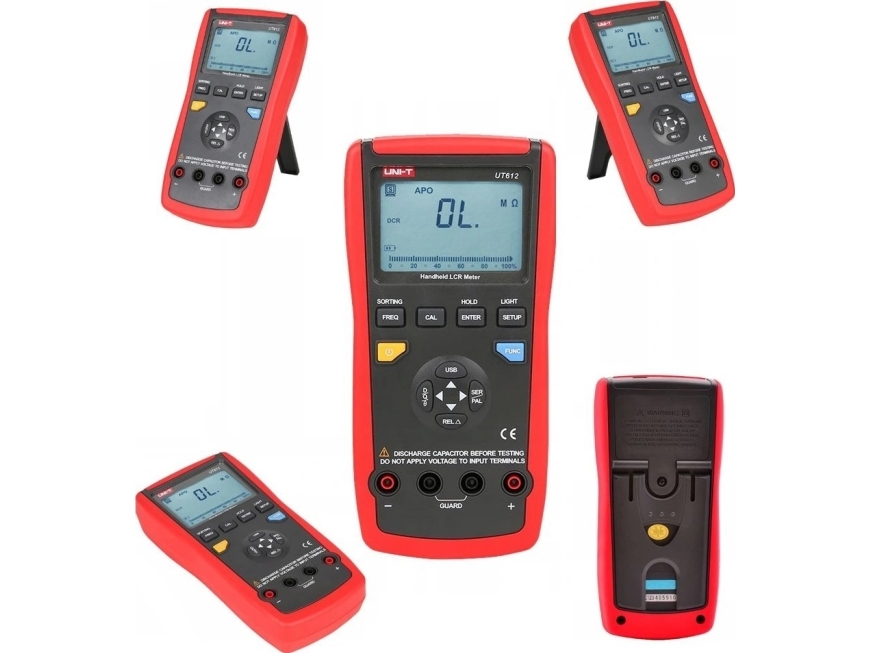 Multimeter Ut612 Lcr-Meter, Mit Dioden-, Transistor- Und Gleichstromkreisprüfung Uni-T