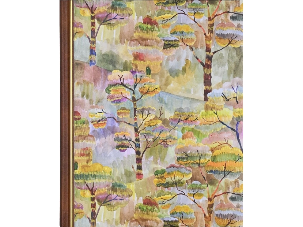 Notebook Large Forest Watercolor |