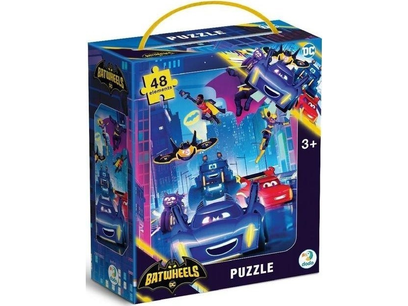 Puslespil 48 Brikker Batwheels Meet The Batwheels
