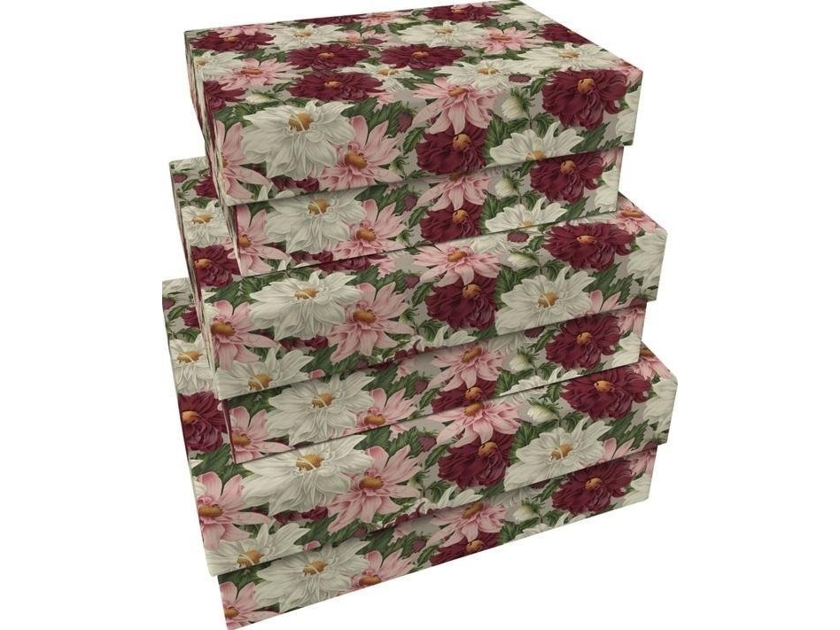 Dekorative æsker Dahlia lilla 3 stk