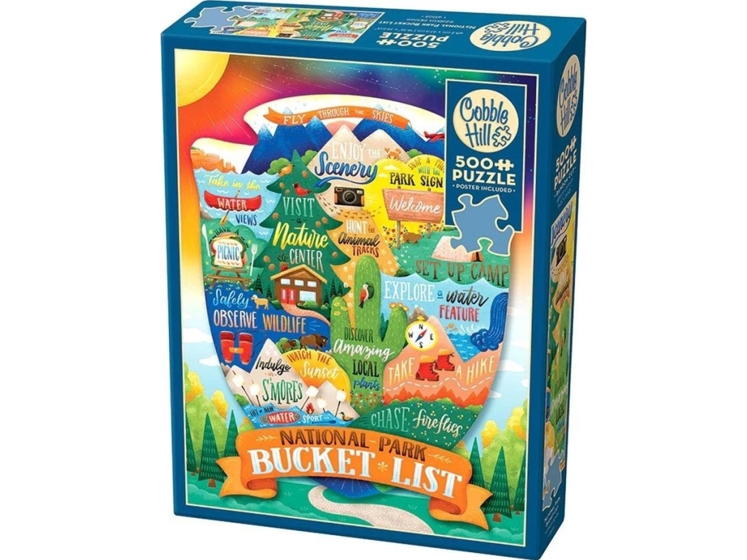 Puzzle 500 Dinge, Die Man Im Freien Tun Kann... G3
