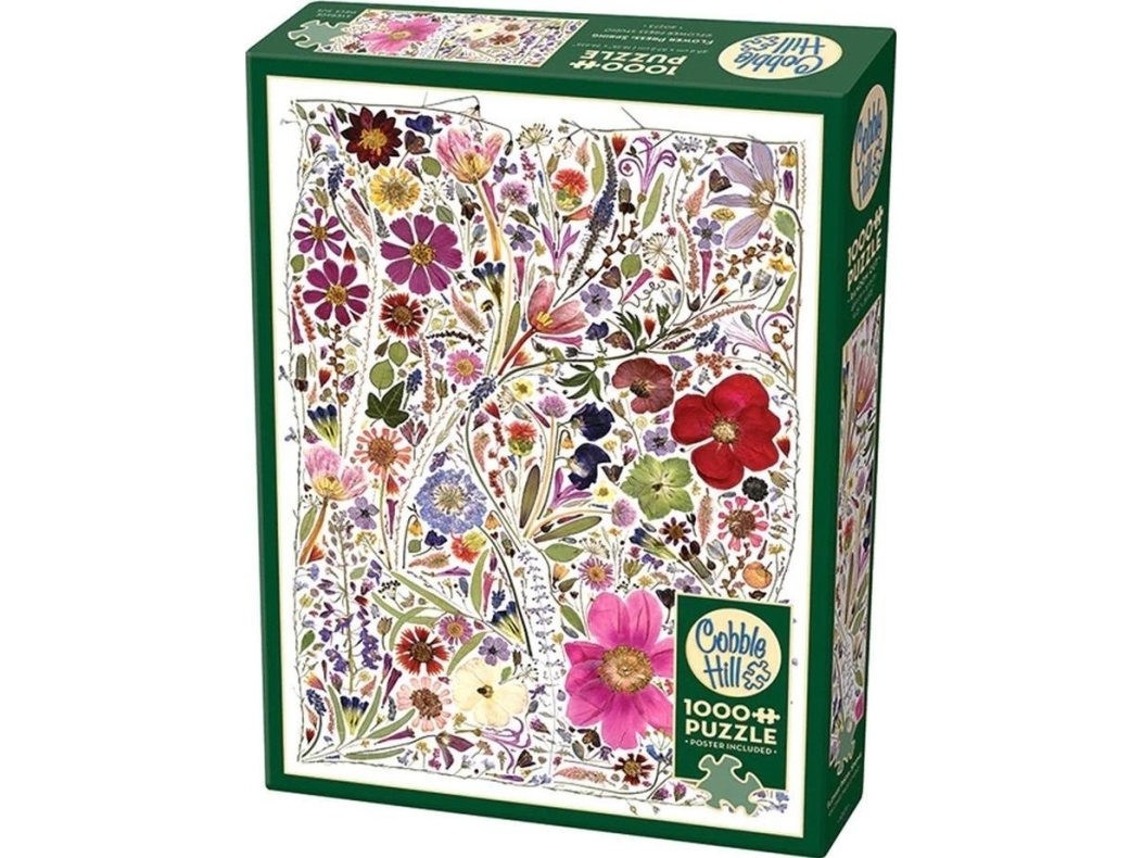 Puzzle 1000 Gepresste Blumen: Frühling G3