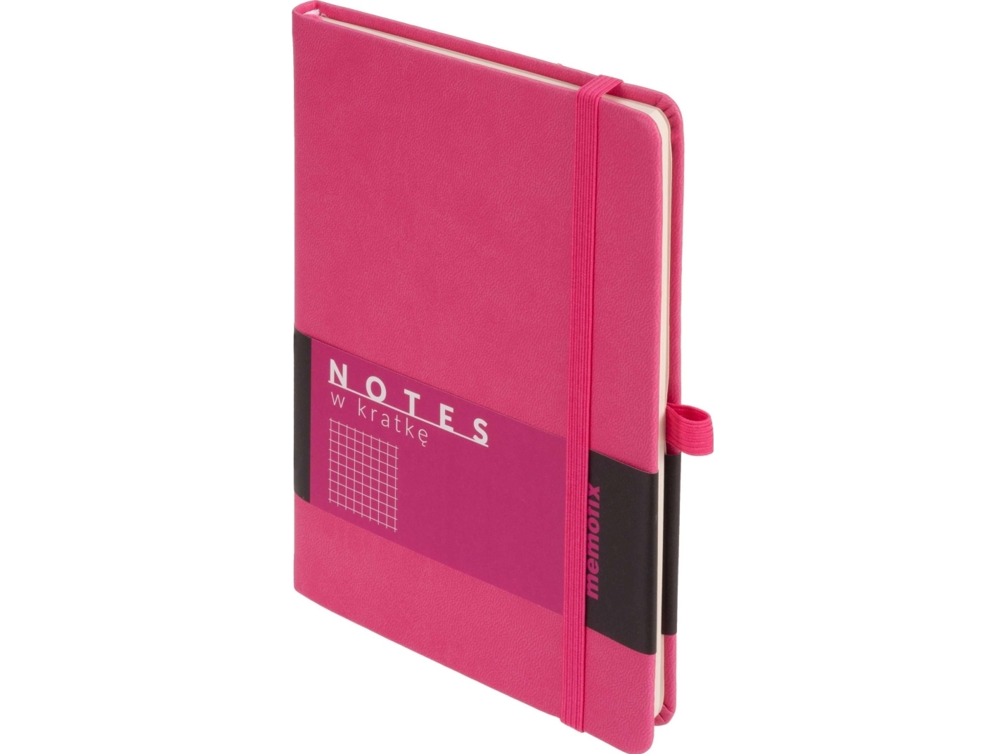 Memofix Anteckningsblock B6 rutnät rosa | Papper & Emballage - Märkning - Namnbrickor | GameStuff