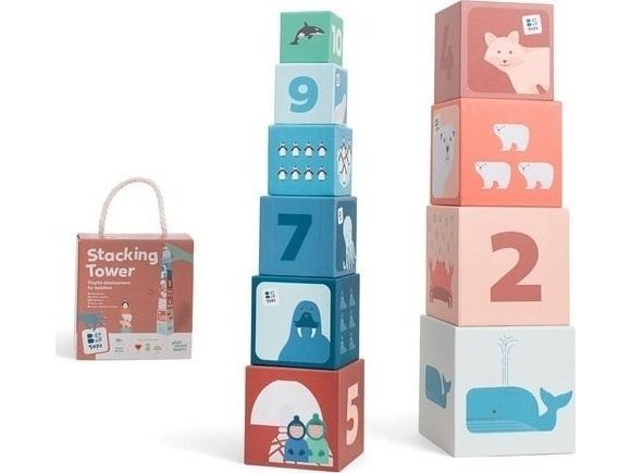 BS Toys pædagogisk pyramide – Arktiske dyr
