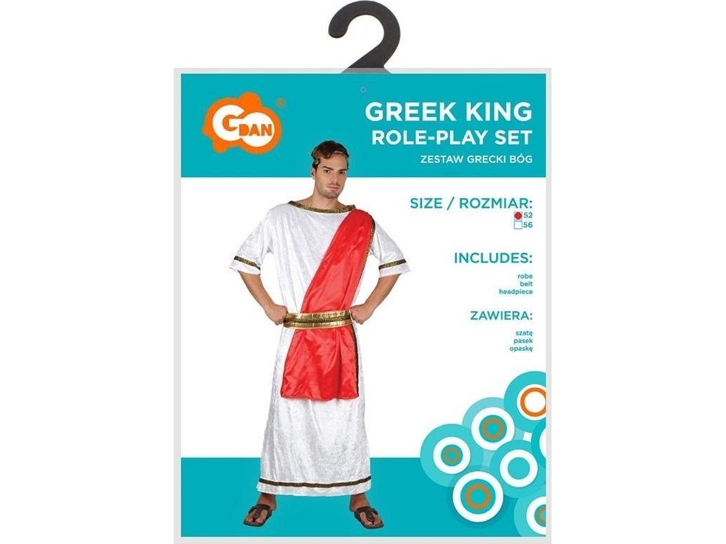 Griechischer Gott Kostüm Für Erwachsene Größe 52