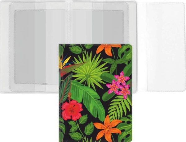 Cover til dokumenter: bevis for registrering og pas/ID